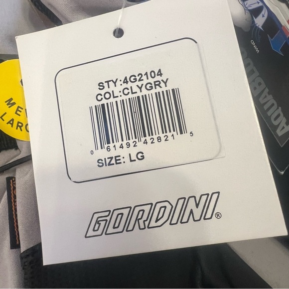 NEW Men's GORDINI Ski Aquabloc Waterproof Warmer Soft Shell Gloves L Gray Black - Picture 5 of 8